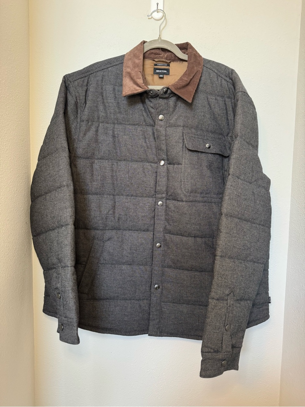 Brixton Cass Menswear Jacket in Mixed Tweed NWT - Picture 4 of 13
